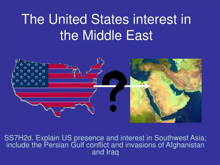 the united states interest in the middle east