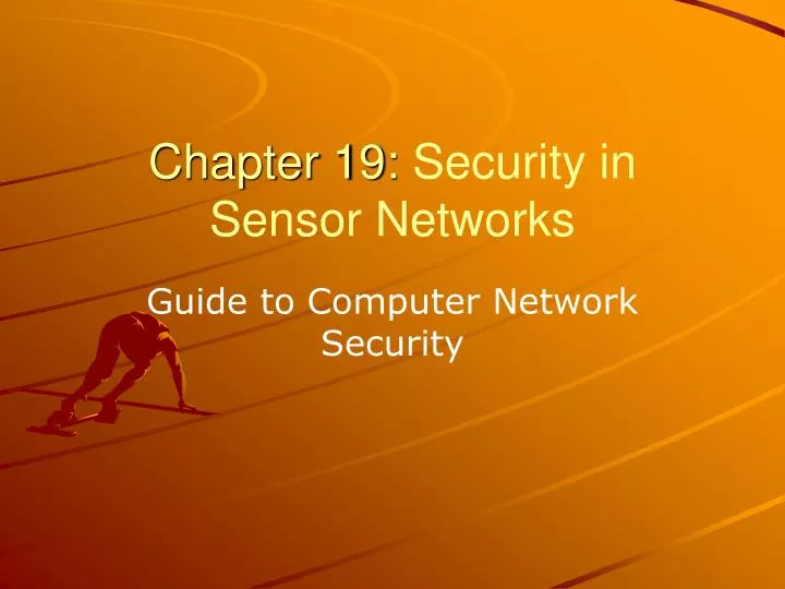chapter 19 security in sensor networks