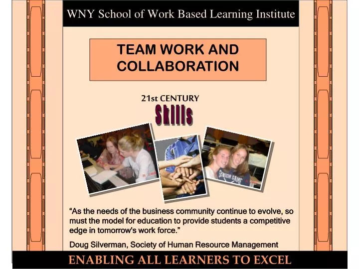 wny school of work based learning institute