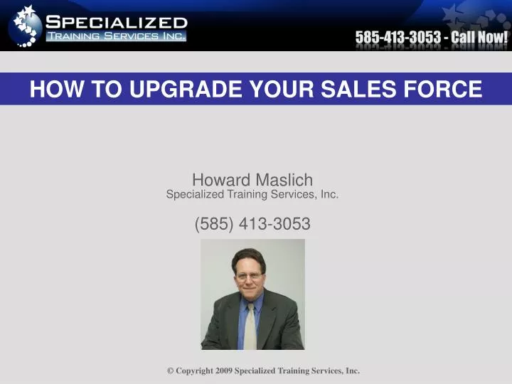 howard maslich specialized training services inc 585 413 3053