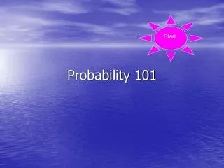 probability 101