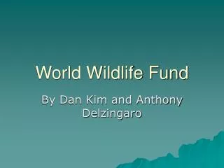 World Wildlife Fund