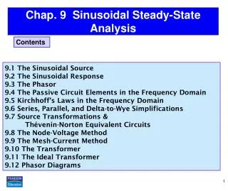 chap 9 sinusoidal steady state analysis