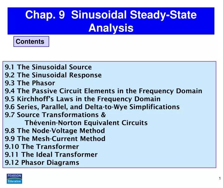 chap 9 sinusoidal steady state analysis
