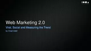 Web Marketing 2.0