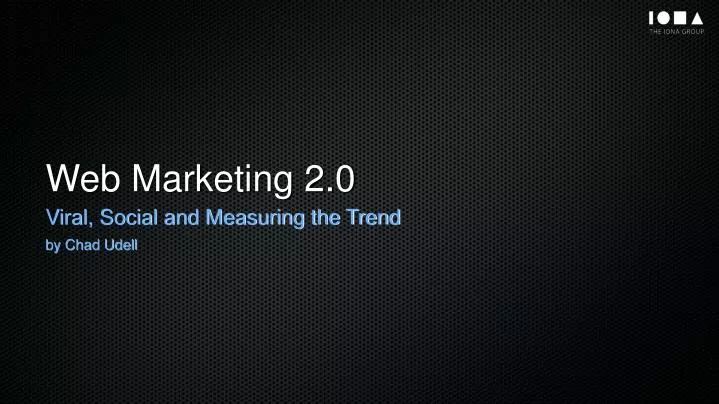 web marketing 2 0