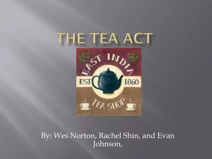 the tea act