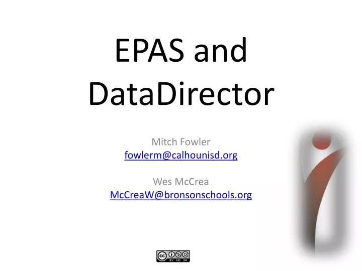 epas and datadirector