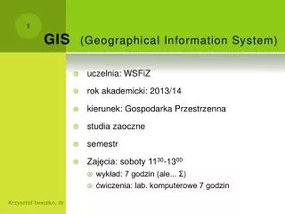 gis geographical information system