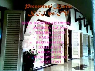 presentasi kimia xii ipa iv
