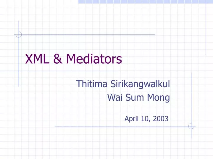 xml mediators