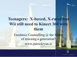 Teenagers:  X-boxed, X-rated but Wii still need to Kinect 360 with them