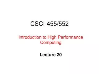 CSCI-455/552