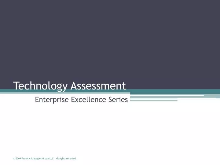 technology assessment