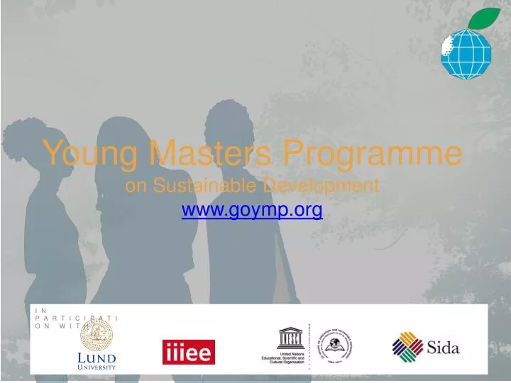young masters programme on sustainable development www goymp org