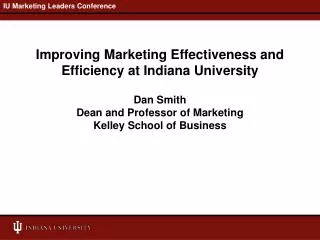 IU Marketing Leaders Conference