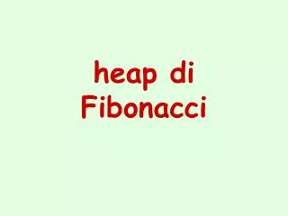 heap di fibonacci