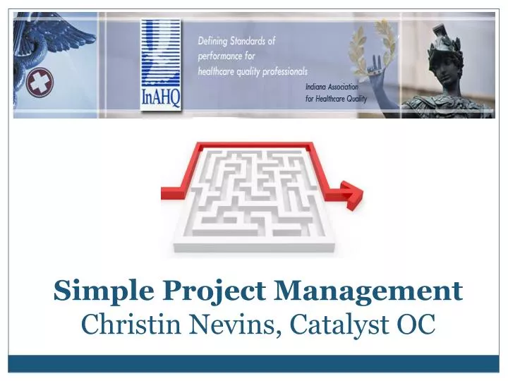 simple project management christin nevins catalyst oc