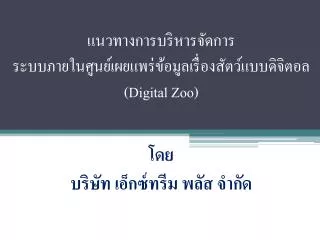digital zoo