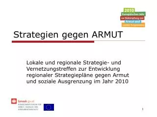 strategien gegen armut