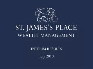 INTERIM RESULTS July 2010