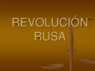 revoluci n rusa