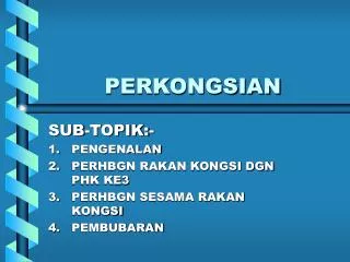 perkongsian
