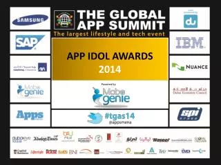 APP IDOL AWARDS 2014