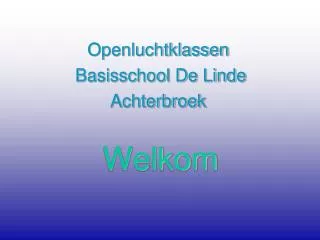 welkom