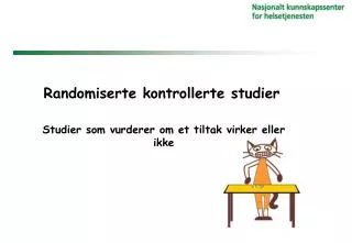 randomiserte kontrollerte studier