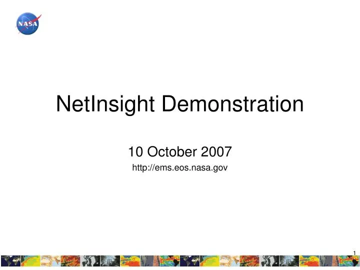 netinsight demonstration
