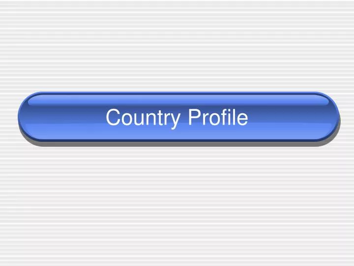 country profile