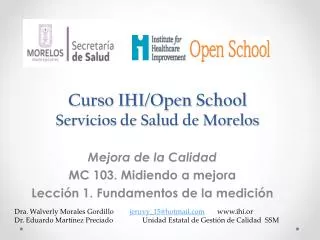 curso ihi open school servicios de salud de morelos