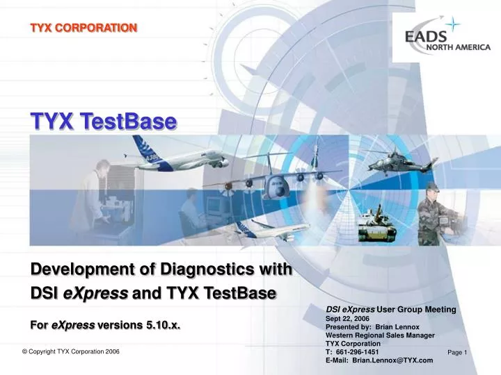 tyx testbase