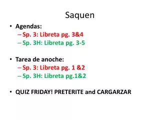 saquen