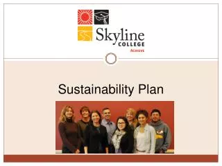 Sustainability Plan