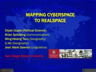 Mapping Cyberspace to Realspace