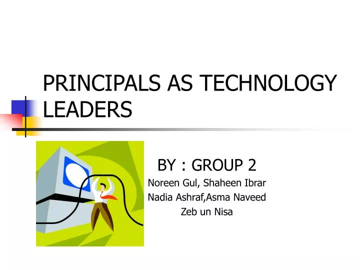 principals as technology leaders