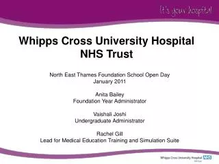 Whipps Cross University Hospital NHS Trust