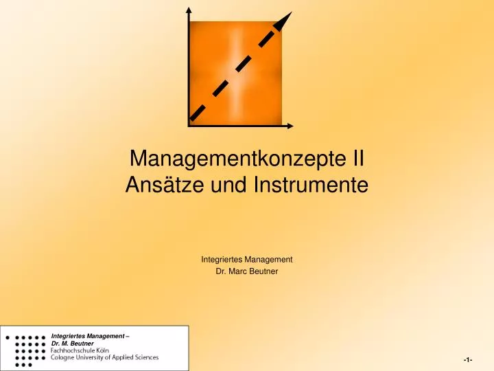 managementkonzepte ii ans tze und instrumente