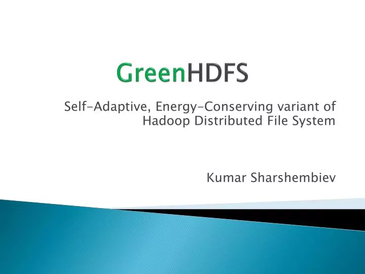 green hdfs