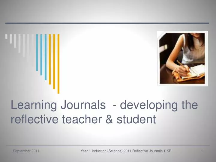 learning journals developing the reflective teacher student