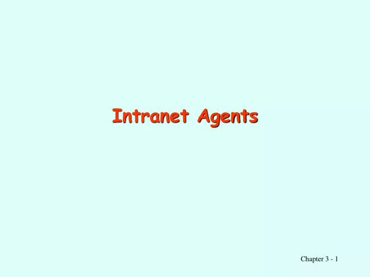 intranet agents