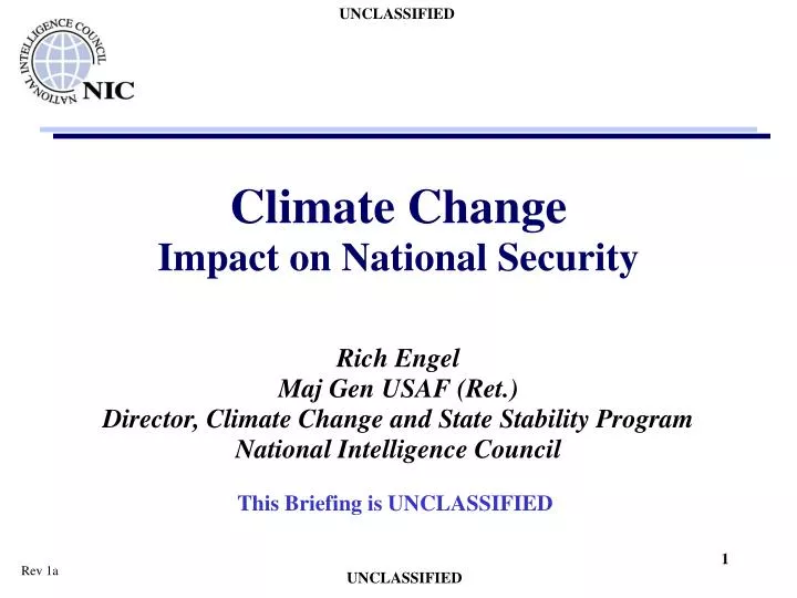 climate change impact on national security