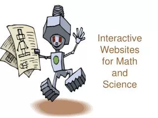 Interactive Websites for Math and Science