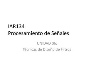 iar134 procesamiento de se ales