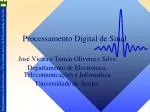 Processamento Digital de Sinal - slide 1