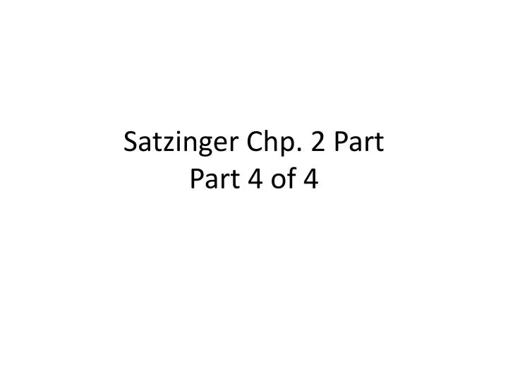 satzinger chp 2 part part 4 of 4