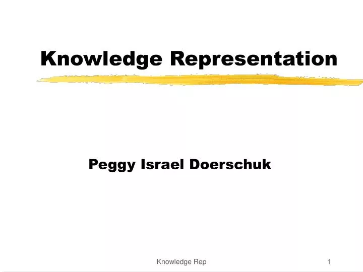 knowledge representation