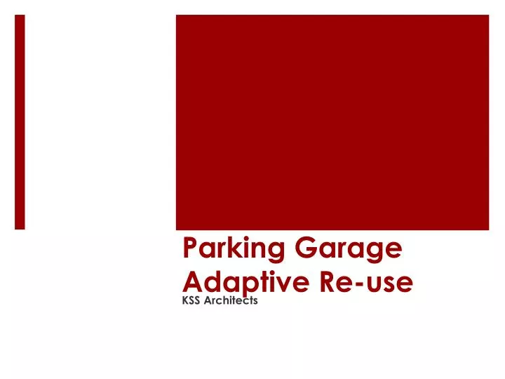 parking garage adaptive re use